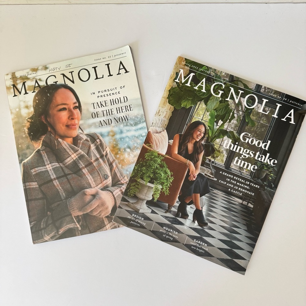 MAGNOLIA Journal Magazine Set of 2 Issues 25 & 26 Winter 2022 & Spring 2023 - Picture 15 of 16